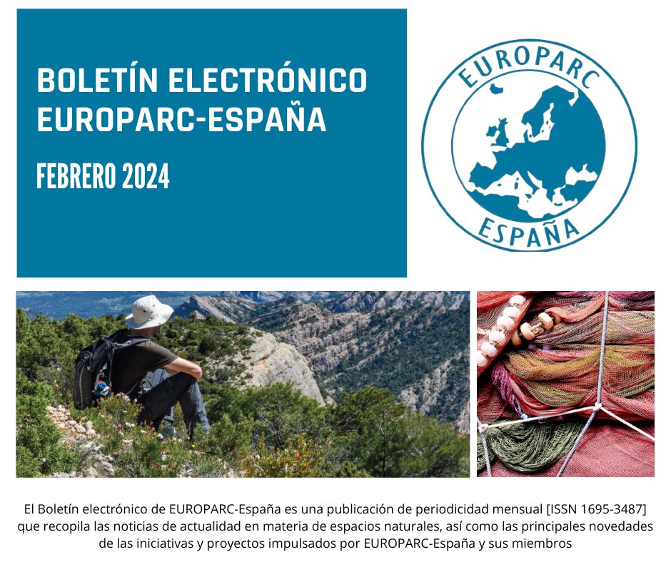 Ya está disponible el boletín electrónico de FEBRERO de EUROPARC-España ➡️redeuroparc.org/boletin-electr…