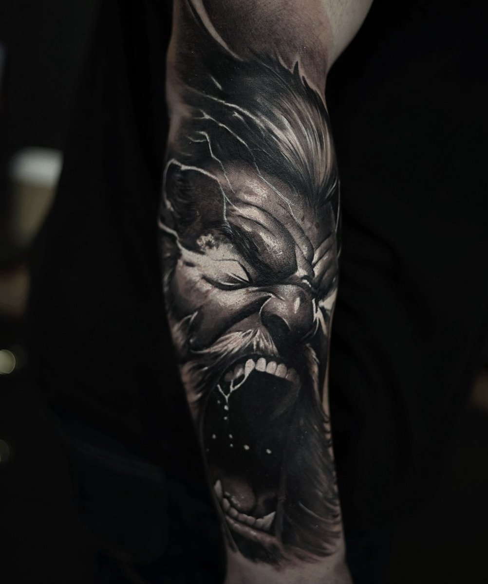 Wolverine weapon X tattoo i recently did ⚔️ #sketch #drawing #tiktok #... |  TikTok