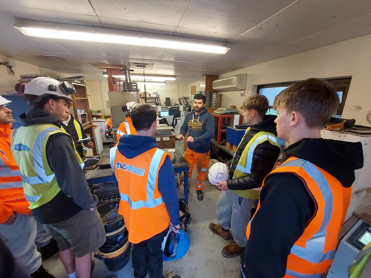 It was great to welcome Highlands Collage Engineering students to our Jersey site recently. They toured the Quarry, Asphalt and Ready-Mixed Concrete Plants as well as the Block manufacturing facility and the Laboratory.