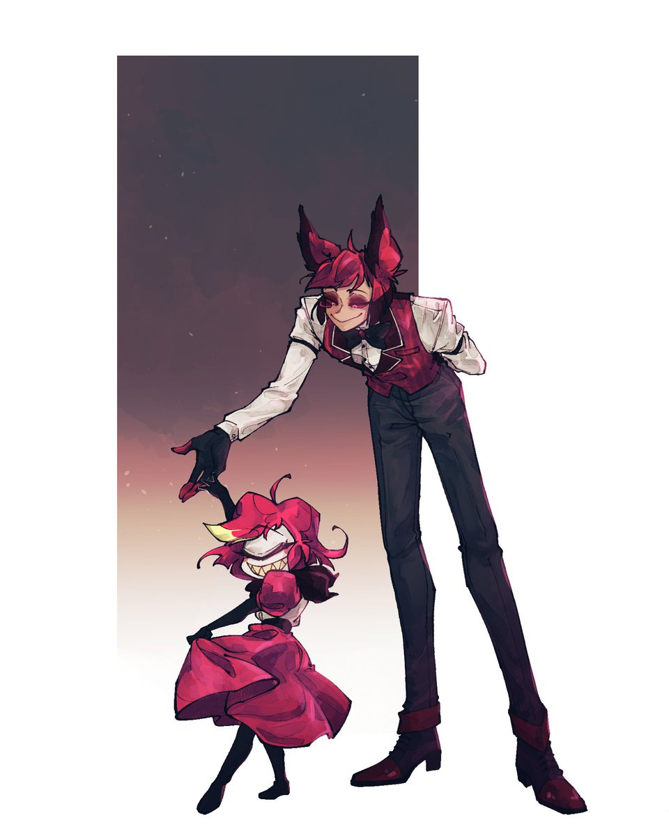 Jelly_BEAR2's tweet photo. #HazbinHotel #HazbinHotelAlastor 
#HazbinHotelRosie #HazbinHotelNiffty https://t.co/RF8NbLppev