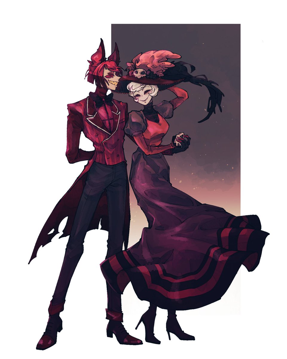 Jelly_BEAR2's tweet photo. #HazbinHotel #HazbinHotelAlastor 
#HazbinHotelRosie #HazbinHotelNiffty https://t.co/RF8NbLppev