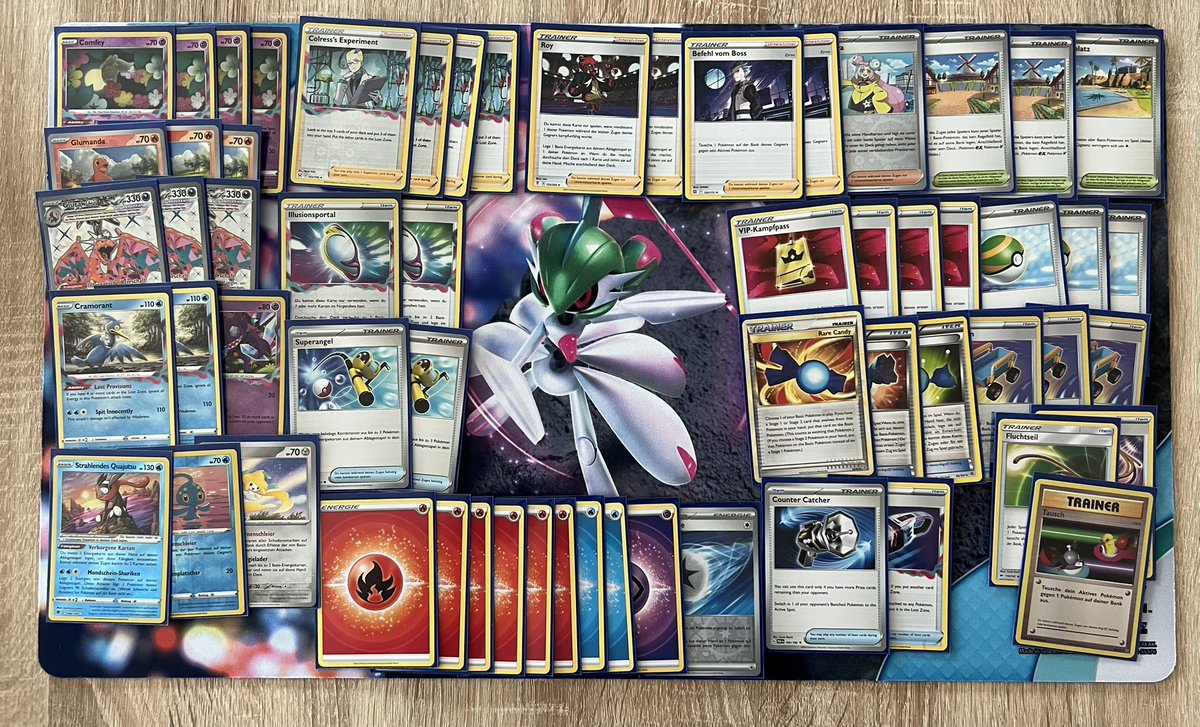 Finished Top128 at the Pokémon Regional in Dortmund with the secret BDIF🔥

My deck no longer wanted to cooperate with me on day 2, but I am still very happy with the result 😁

Thanks to all my friends for the amazing weekend ❤️

Hawaii is coming closer: 431/500 👀

#PlayPokemon