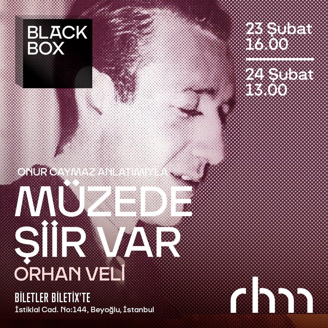 Türk edebiyatının önde gelen şairlerinin, eserleri ve anıları aracılığıyla yaşamlarının incelendiği “Müzede Şiir Var” serisinde bu ay Orhan Veli’yi ağırlayacağız. 

Ahmet Hamdi Tanpınar’ın şiirimize “tatlı anlaşmazlığı ve lezzeti getiren zeka” olarak tanımladığı Orhan Veli’nin