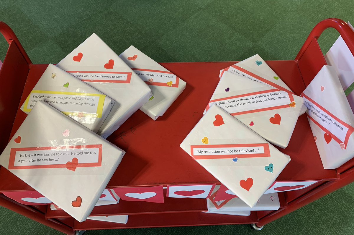 nathyc1972's tweet image. 💌Valentine&apos;s Day is almost here!💌

Ready for a bit of mystery &amp;amp; adventure @SomersetLib #BurnhamLibrary with Blind Date with a Book, Monday 13th to Saturday 17th!

Pick up a wrapped book from our display &amp;amp; unwrap it at home. You won&apos;t know what you&apos;re getting until you open it.