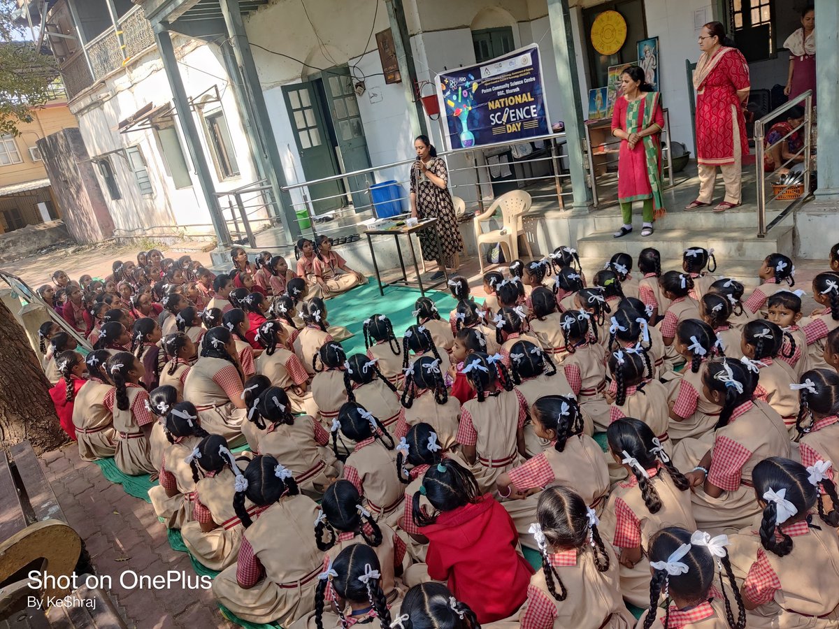 paramcscbharuch's tweet photo. #NSD2024 @Nagar Prathmik Kanya Shala no.3, Ankleshwar Ta.Ankleshwar Di.Bharuch #creativelearningworkshop #superstitionremovalprogramme #origamiworkshop Let's bring a spark to our young minds.
S&T for #ViksitBharat" #NCSTC @IndiaDST @CMOGuj @dstGujarat @InfoGujcost @monakhandhar https://t.co/cB29gGDond