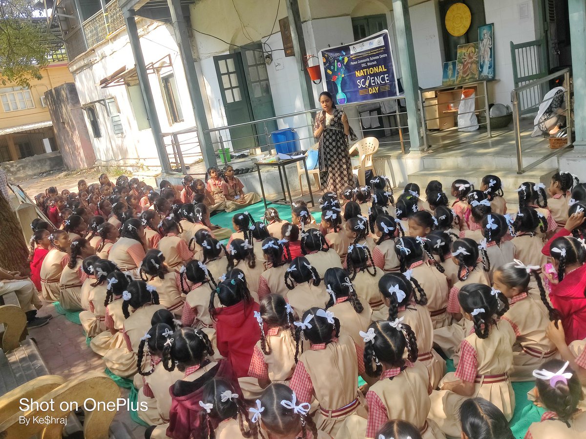paramcscbharuch's tweet photo. #NSD2024 @Nagar Prathmik Kanya Shala no.3, Ankleshwar Ta.Ankleshwar Di.Bharuch #creativelearningworkshop #superstitionremovalprogramme #origamiworkshop Let's bring a spark to our young minds.
S&T for #ViksitBharat" #NCSTC @IndiaDST @CMOGuj @dstGujarat @InfoGujcost @monakhandhar https://t.co/cB29gGDond