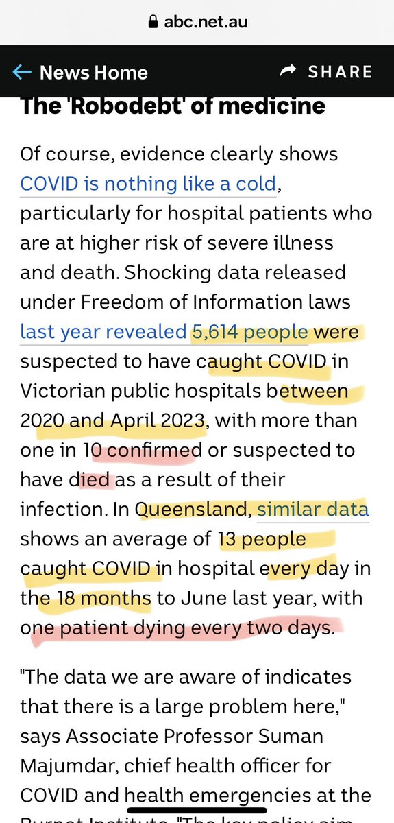 Why is the data presented in this article not presented the same? You are more like to catch it and die in qld than vic this should be printed plainly. @abcnews