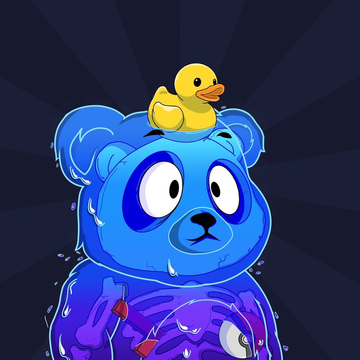 frontroadgee23's tweet photo. 1/1 art submission for @CubhubNFT #CUBEM https://t.co/J93XIsnLs0