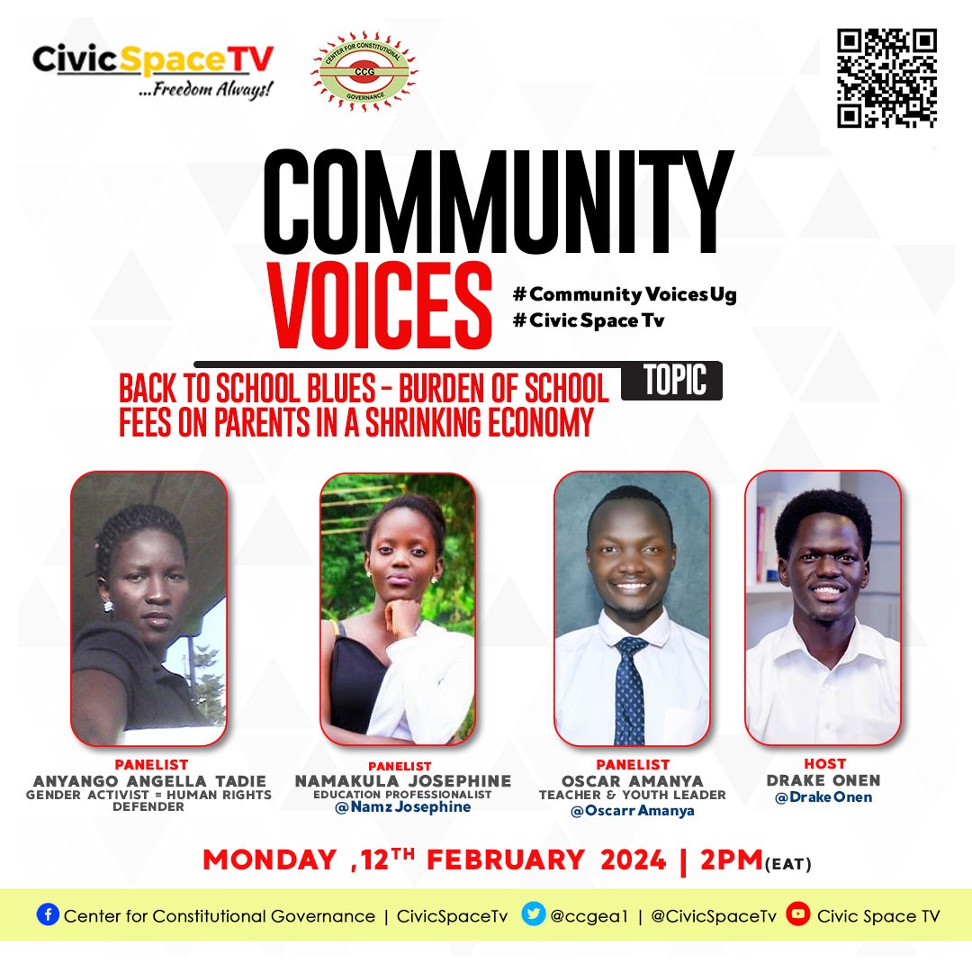 'It's the second week of #BackToSchool but many children are still at home because parents are still trying to get money for  fees & a few requirements.'Anyango Angella
 #CommunityVoicesUG
@ccgea1 #CivicSpaceTv 

youtu.be/8Y8TmaS4UjA?si…
