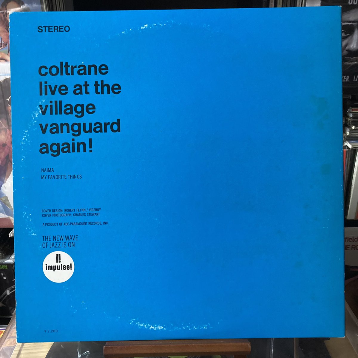 John Coltrane/Live At The Village Vanguard Again!
#nowplaying 
#vinyl #records #recordcollection
#cds #cdcollection
#johncoltrane #pharoahsanders