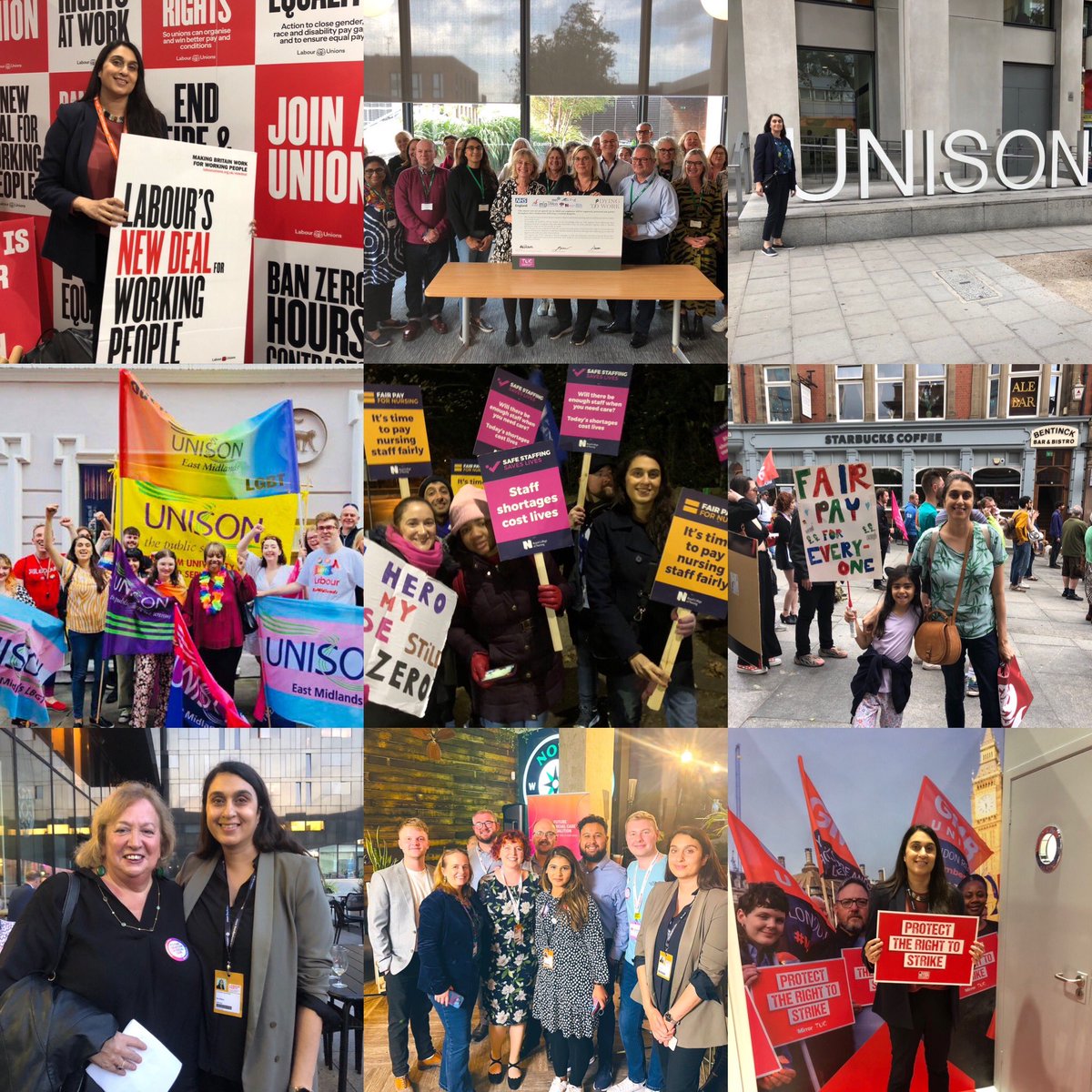 In #HeartUnions week and every week, you’ll see me fighting for fair pay and conditions for NHS staff and all workers. 

#JoinAUnion