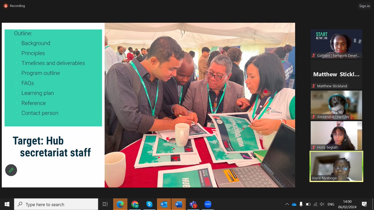 StartNetwork's tweet image. We were excited to be joined by the first cohort of participants for the launch of our hub fellowship programme! This fellowship is designed to enhance internal capacity and skills of our hubs across areas such as fundraising, networking and communication. #Hubs4Localisation