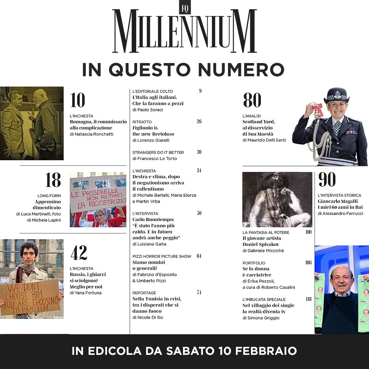 𝗖𝗼𝘀𝗮 𝘁𝗿𝗼𝘃𝗲𝗿𝗮𝗶 𝗻𝗲𝗹 𝗻𝘂𝗼𝘃𝗼 𝗻𝘂𝗺𝗲𝗿𝗼 𝗱𝗶 𝗙𝗤 𝗠𝗶𝗹𝗹𝗲𝗻𝗻𝗶𝘂𝗠?  

🔍 Scopri in anteprima l'indice di questo numero in edicola da sabato 10 febbraio