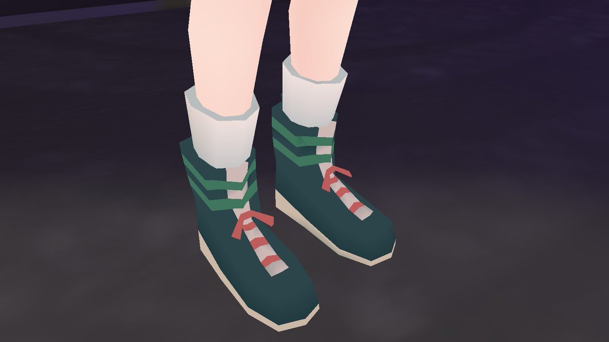 Hyper_Mesh's tweet photo. テクスチャ不使用の軽量薄荷ちゃんできた！

・Performance rank : Good (Android Limits)
・Download size : 0.41 MB
・Skinned meshes : 1
・Material slots : 1 (ToonLit)
・Texture memory : 0.00 MB

テクスチャを頂点カラーにベイクしました
#VRChat #Hakka3D #Quest対応 https://t.co/MlgxRNTdlm