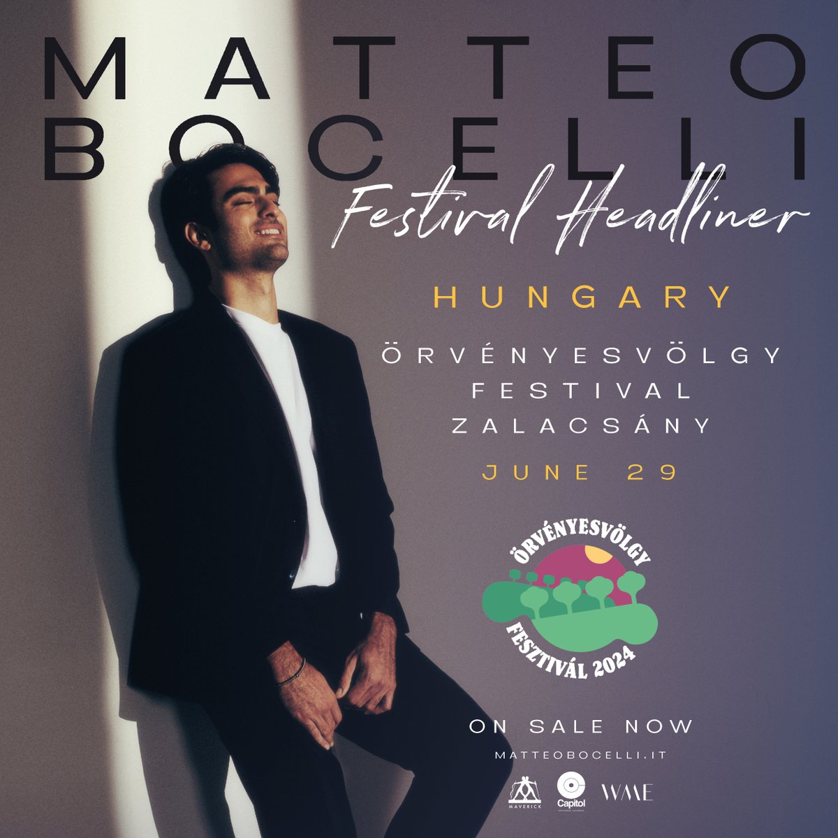 I’m so excited to announce my first ever festival headline! I’ll be in Hungary at Örvényesvölgy Festival, on the beautiful estate of Pálos Resort on June 29th. Tickets available now at orvenyesvolgy.hu/en/