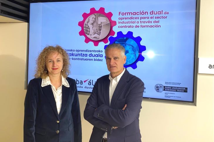PSEporAlava's tweet image. #DFÁlava y SEA recuperan el modelo maestro-aprendiz para impulsar el empleo juvenil y responder a las necesidades reales de las empresas.

El proyecto facilitará un contrato de formación a 40-45 jóvenes.

➕ℹ️... acortar.link/QRdNHB