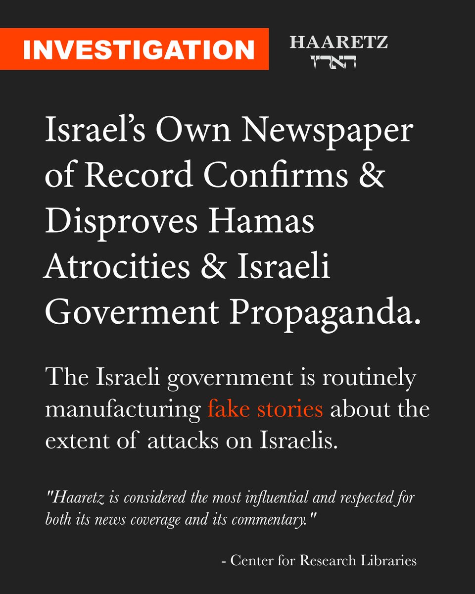 Fabu10usFab's tweet photo. @Gottvatersohn @JudithR226 @JuedischeOnline Aber die israelische Propaganda sollen wir unkritisch glauben? https://t.co/tNMqb82r3e