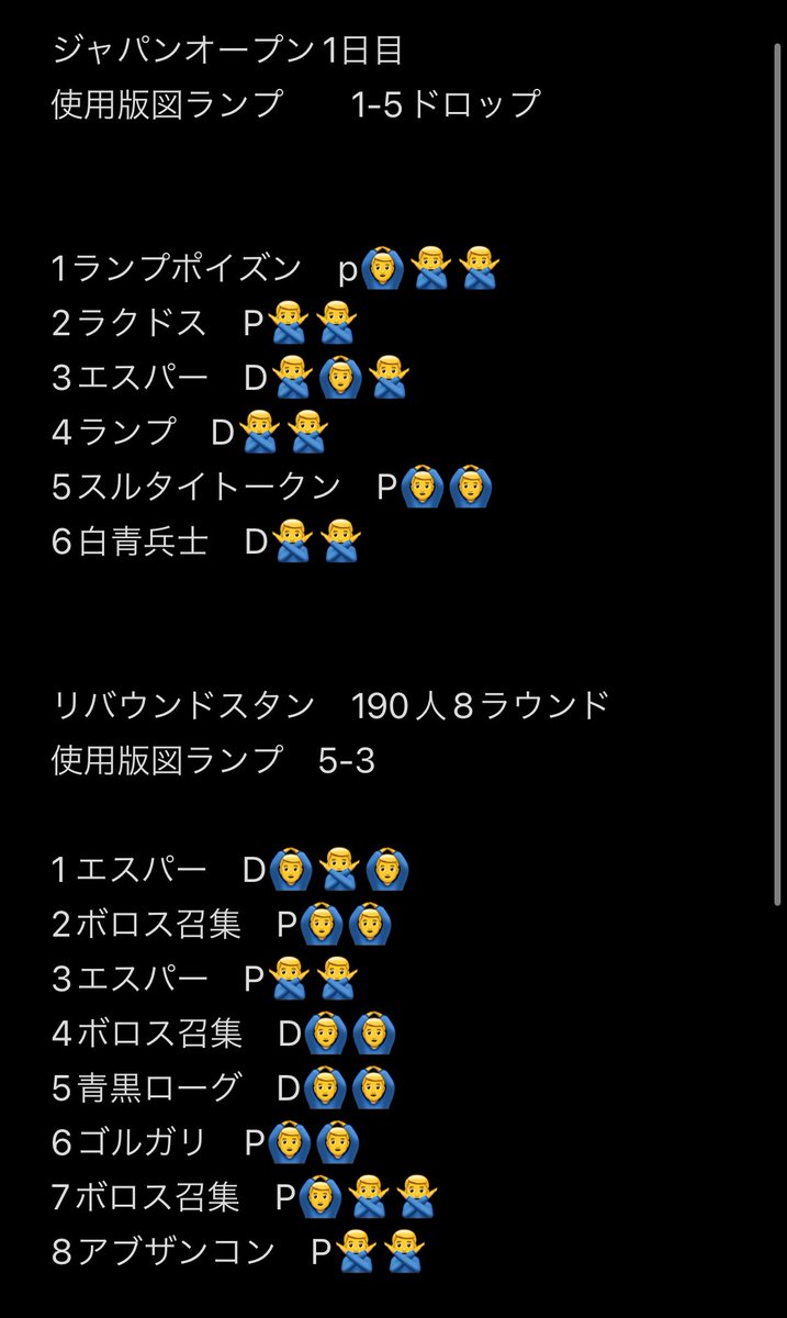 Square_matsuo's tweet photo. 二日間沢山マジックしてきた

2日目は惜しいところで負けてしまい悲しい感じに。

デッキは版図ランプ

カード綺麗だから選んだよ https://t.co/phcGrVJnRj