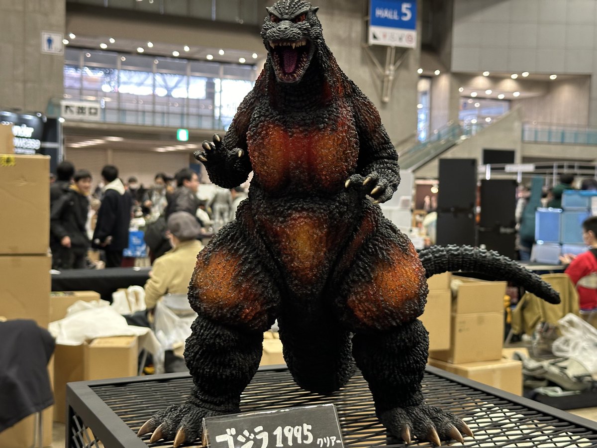 黒龍工房 バーニングゴジラ #ワンフェス2024w #ゴジラvsデストロイヤ