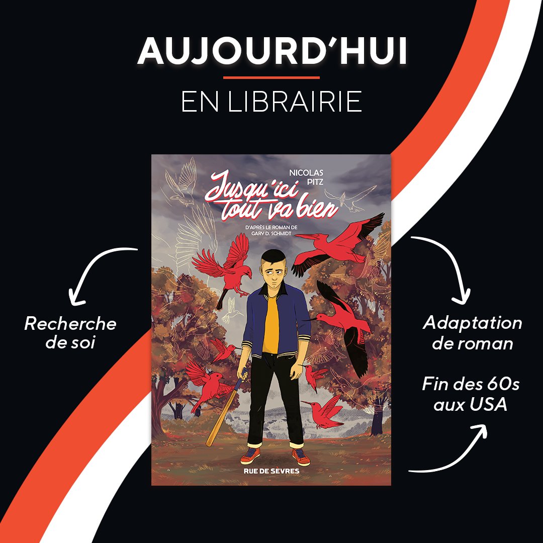 Dès aujourd’hui en librairie 📚

🛡️”L’écuyer et son chevalier, T1” de Scott Chantler.
🌒 “Blood Moon” de Bones au <a href="/Label619/">Label619</a>.
🦅 “Jusqu’ici tout va bien” de Nicolas Pitz et Gary D. Schmidt.