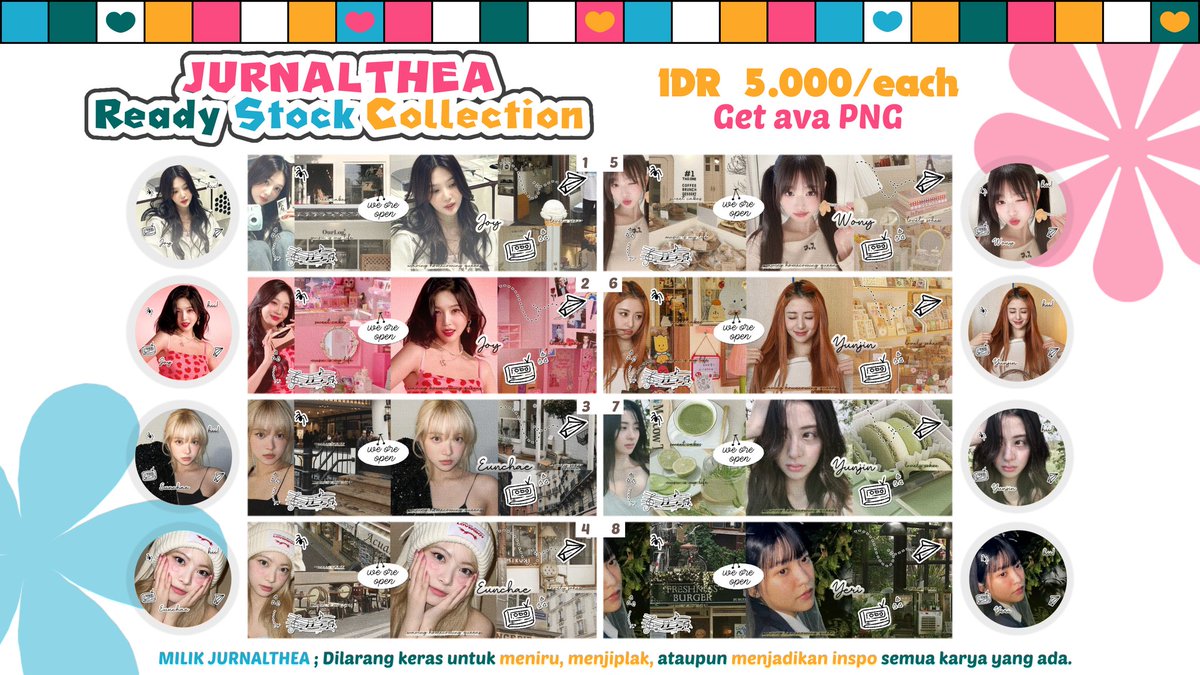 Repost would be appreciated! 

Haiii Theo membawa ready stock modie² nihhh. Hanya 5k/each get ava PNG. Free retext juga lohhh. Langsung serbu DM aku aja jika berminat 🐻🤎

#zonaba #zonajajan #zonauang