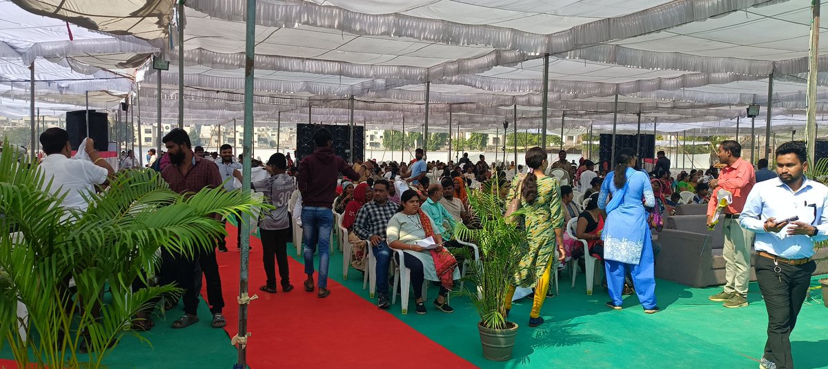 PMJAY_SMC's tweet photo. Lokarpan PM AWAS 
@PMOIndia @nare https://t.co/MP5WyA5ES1