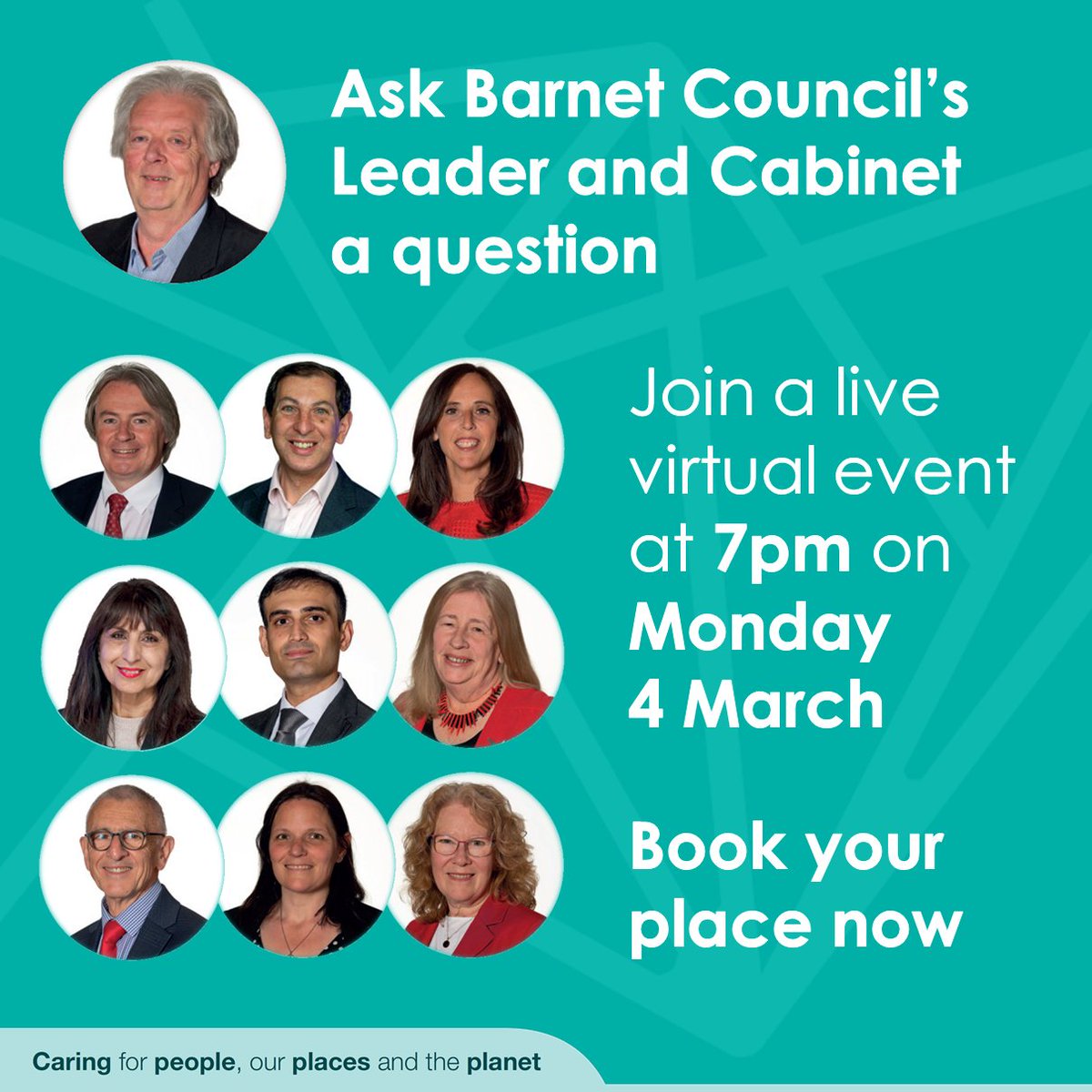 Barnet Council is holding its third Barnet Question Time, where you’ll get the chance to put your questions to the Leader of the Council, Cllr Barry Rawlings, and his Cabinet. This live online event takes place on Monday 4 March at 7pm. See below for more information