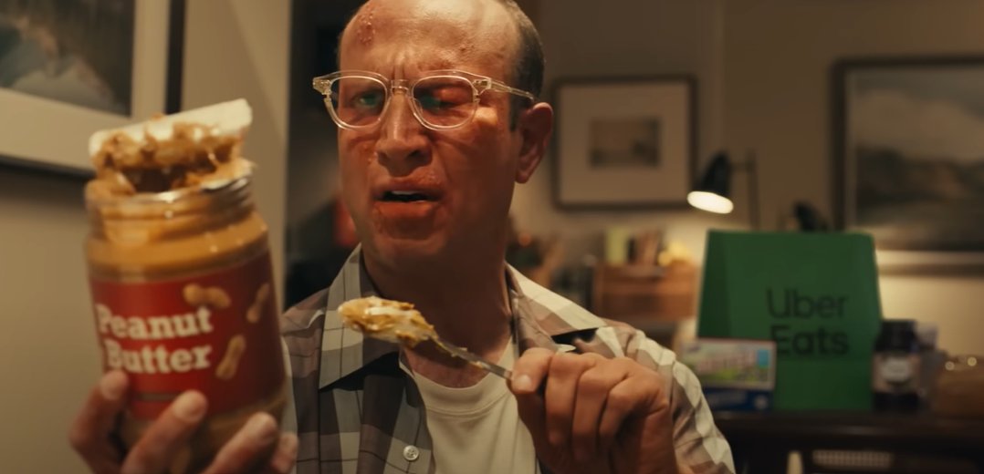 creativenature's tweet photo. We are pleased to see that the recent Uber Eats advertisement has removed the sketch of a man having an allergic reaction to peanut butter. A big thank you to @FoodAllergy and the allergy community for speaking out and making this change happen. #foodallergies #allergy #ubereats https://t.co/8ob4rfriN2