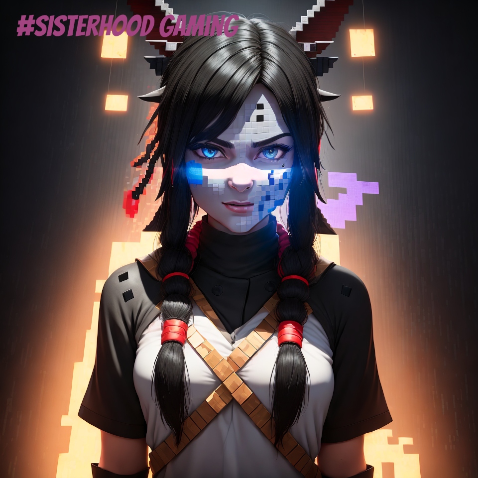 #SisterHoodGaming Original Legends - protector of the sister hood.

#nft #WomenEmpowerment #WomensArt #GamingCommunity #girlpower #indiegames #gamedevelopment #Fortnite #ubisoft #PlayStation #unity #ROBLOX #NFTdrop #PCGamer #digitalart
#WomensArt #GamingGirl #Tetris