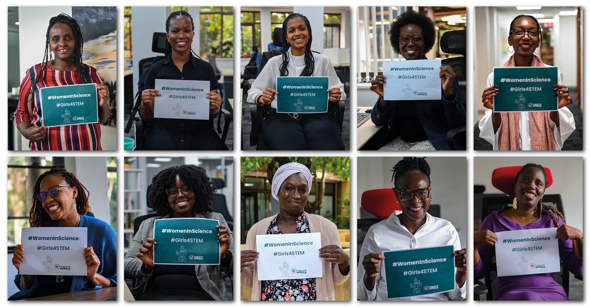This International Day of Women and Girls in Science, let's celebrate diversity, equity, and inclusion in #STEM. Click here to listen to some inspiring stories from our staff and grantees bit.ly/49y8rJY #AfricanWomenInScience #WomenandGirlsInScience #StemCareers