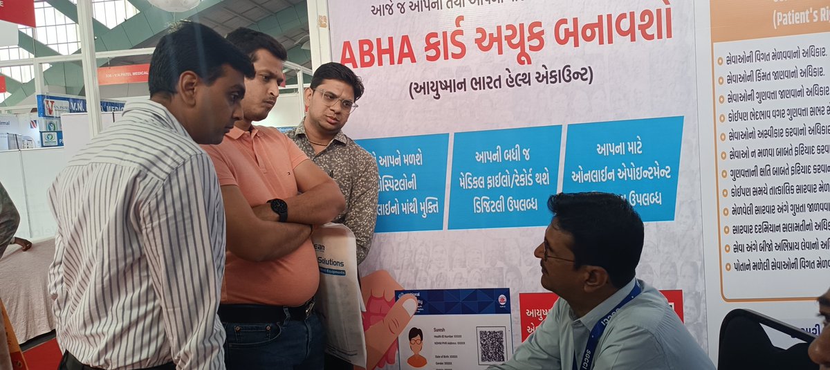 PMJAY_SMC's tweet photo. Last day of Health and wellness Expo SURAT corporation
@sha @abdm https://t.co/bXOURIFAQt