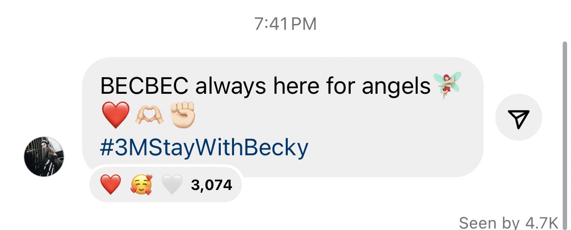 Bubblebbabol's tweet photo. We are so proud of you, so happy to have you as our idol, so grateful to you as the sweetest and very appreciatied person. We stan the right person 💖 #beckysangels

ANGELS ALWAYS HERE FOR BECBEC
#3MStayWithBecky
 https://t.co/GphTHtZ6Yx https://t.co/gJX5QPyIBg