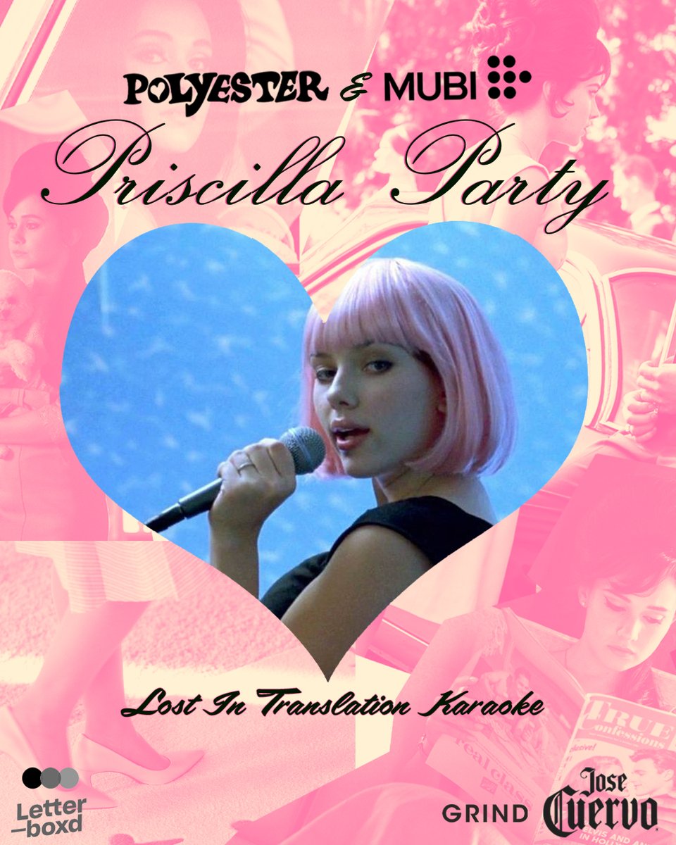 Join us to celebrate the work of Sofia Coppola and Priscilla’s release on @mubiuk ! We’re hosting a party dedicated to the director with music, a live podcast, food, clothes, a quiz from @letterboxd and LOTS lots more 🩰 ⁠🎞️ ⁠ 🎀 Tickets + info here - bit.ly/3SDT2B2 🎀