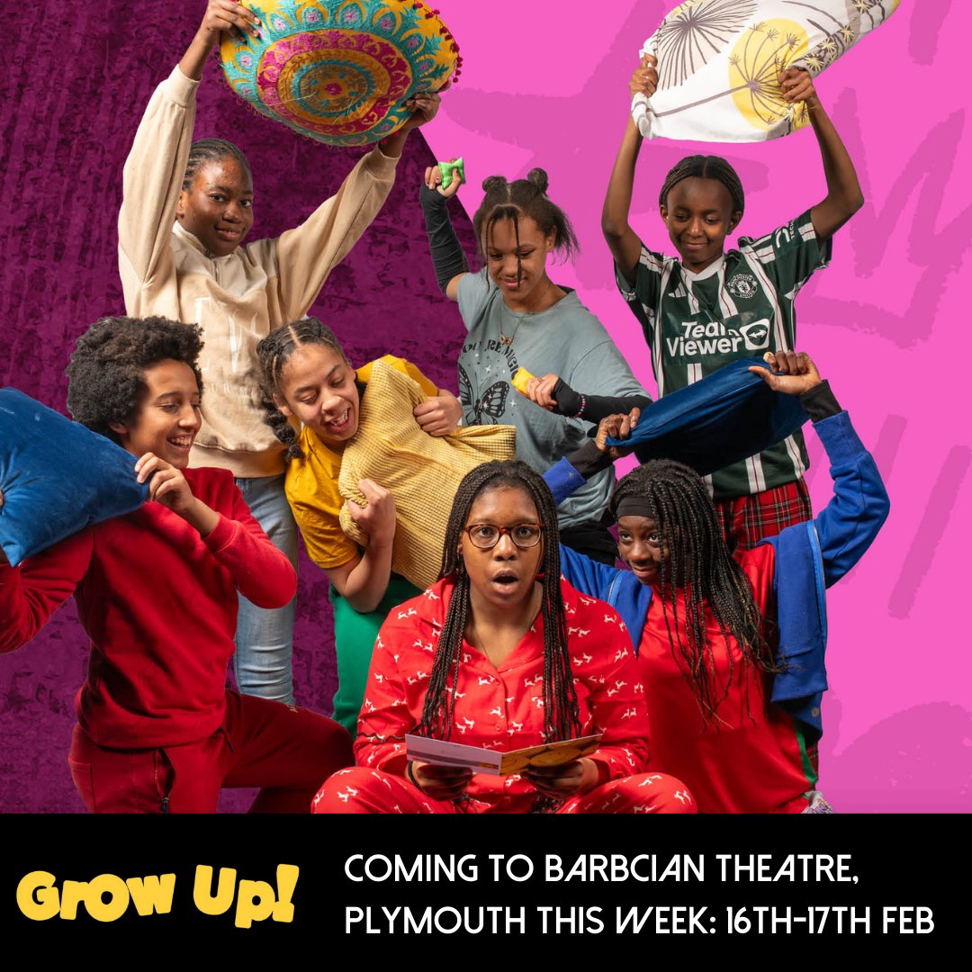 And just like that we're in the final week of rehearsals for 'Grow Up!' Have you booked your ticket yet? 👀 📍16th & 17th Feb 📍2.30pm & 7.30pm showings 📍@BarbicanTheatre Plymouth 📍Book here: eventbrite.co.uk/o/beyond-face-…