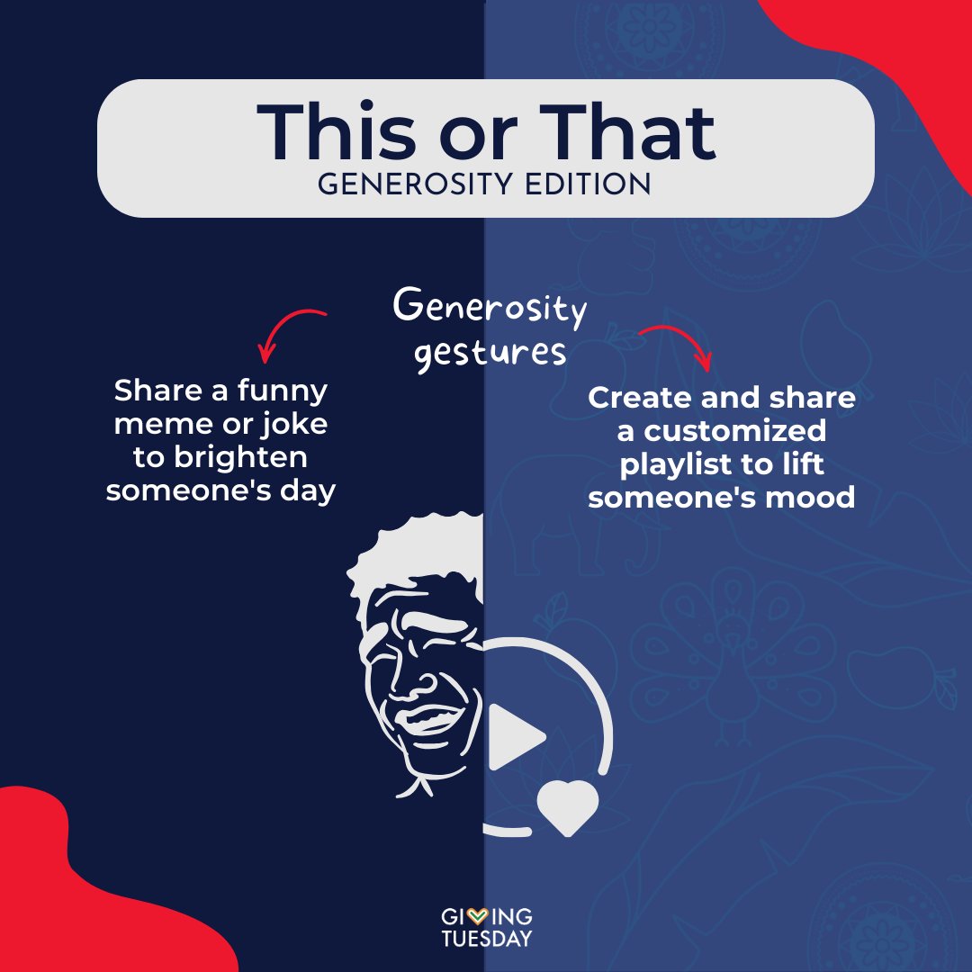 Join the fun in the 'This or That Challenge: Generosity Edition'! Share your answers in the comments below and let's create a ripple of generosity together! #ThisOrThat #GenerosityChallenge #PlayWithPurpose #GenerosityGames #GivingIsReceiving #GivingTuesdayIndia