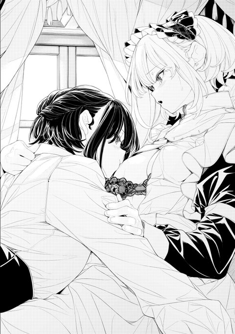 感じすぎて抵抗できずされるがままな子と、さらに弱いところ激しく攻める子の百合良い...(*'-`) 