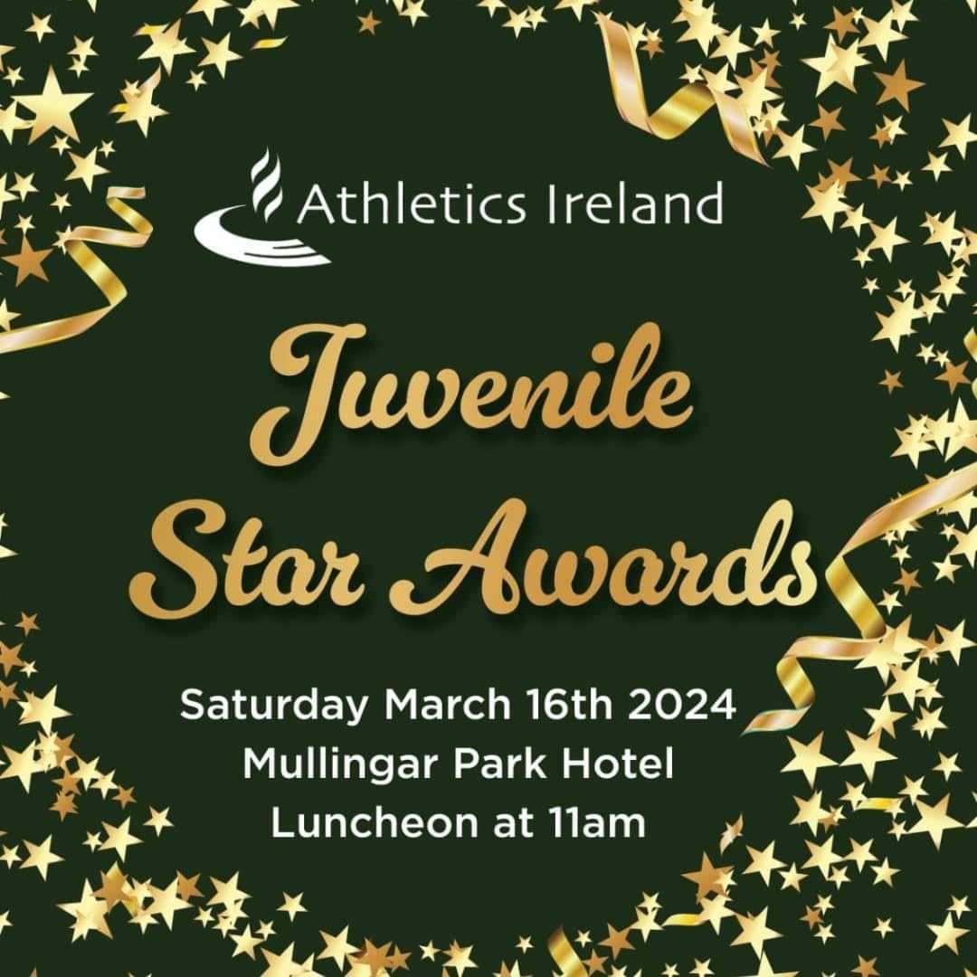 💥Star Award for Alisha!💥
Congratulations to Sprinter Alisha Maher who will be presented with her Athletics Ireland Juvenile Star Award on the 16th of March. Alisha was selected for this award for her fantastic achievements in 2023. 
Well deserved Alisha.
