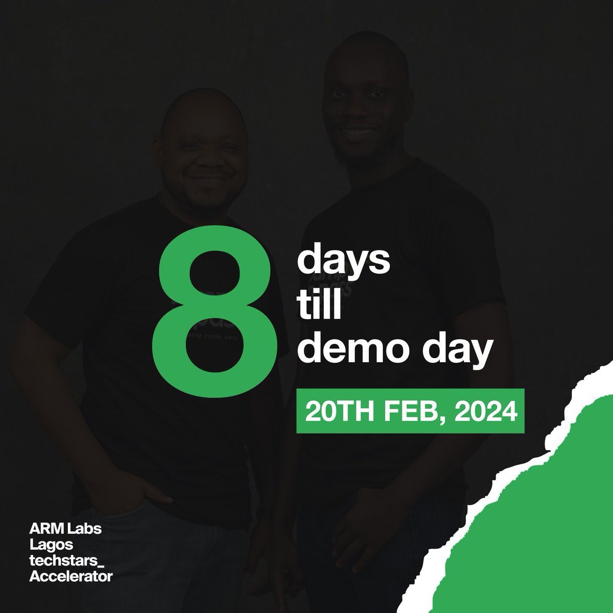 Countdown is on! Just 8 days until demo day on February 20th, 2023. Excitement is building, and you don't want to miss out. 

Secure your virtual seats by registering on this link: bit.ly/GENIV

#ARMLabs #Demoday #techstars