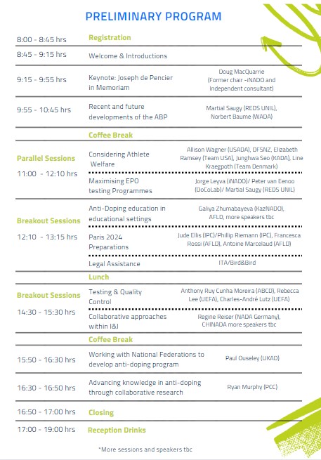 We would like to share a more extended version of program and some practical information for the 2024 iNADO Workshop to ensure that all participants are well-informed and prepared for the discussions and activities planned.