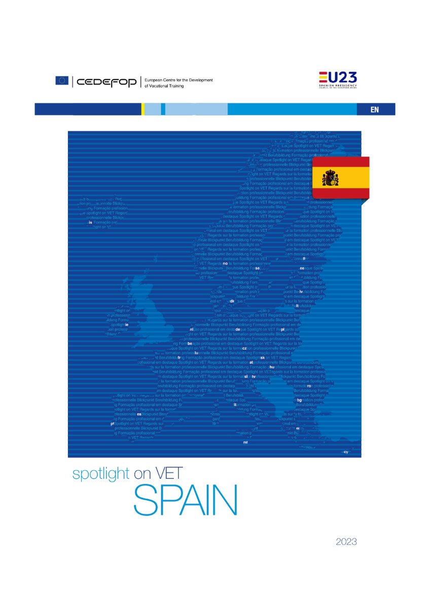 Refernet_es's tweet photo. Publicado el #Spotlight sobre formación en España. Un vistazo a la formación profesional en nuestro país desde una perspectiva europea

#Educación #FormaciónProfesional #España

💫 https://t.co/orVhTRqgpc https://t.co/KYeZ8M1igs