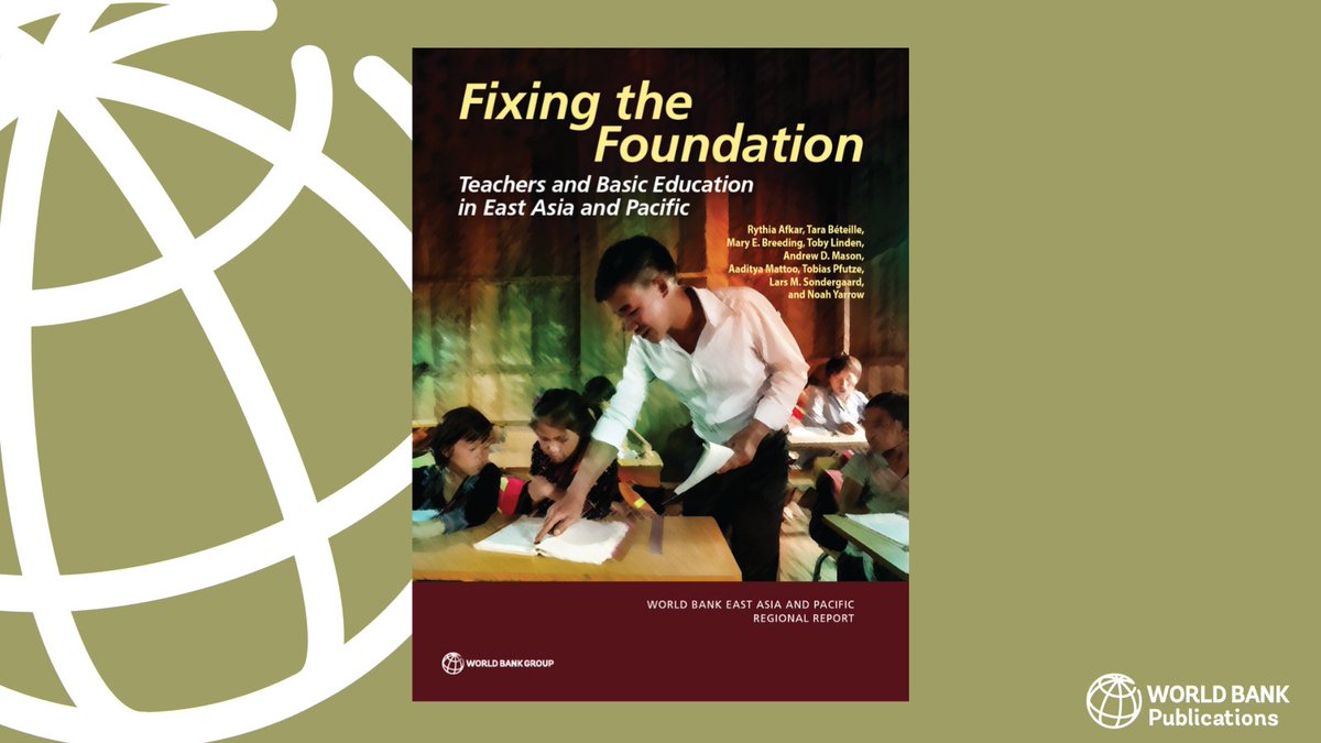 Quality education and learning can boost productivity and fuel long-term growth in #EastAsiaPacific. Learn more on how to improve basic education quality in the region: wrld.bg/Gtz050POehW