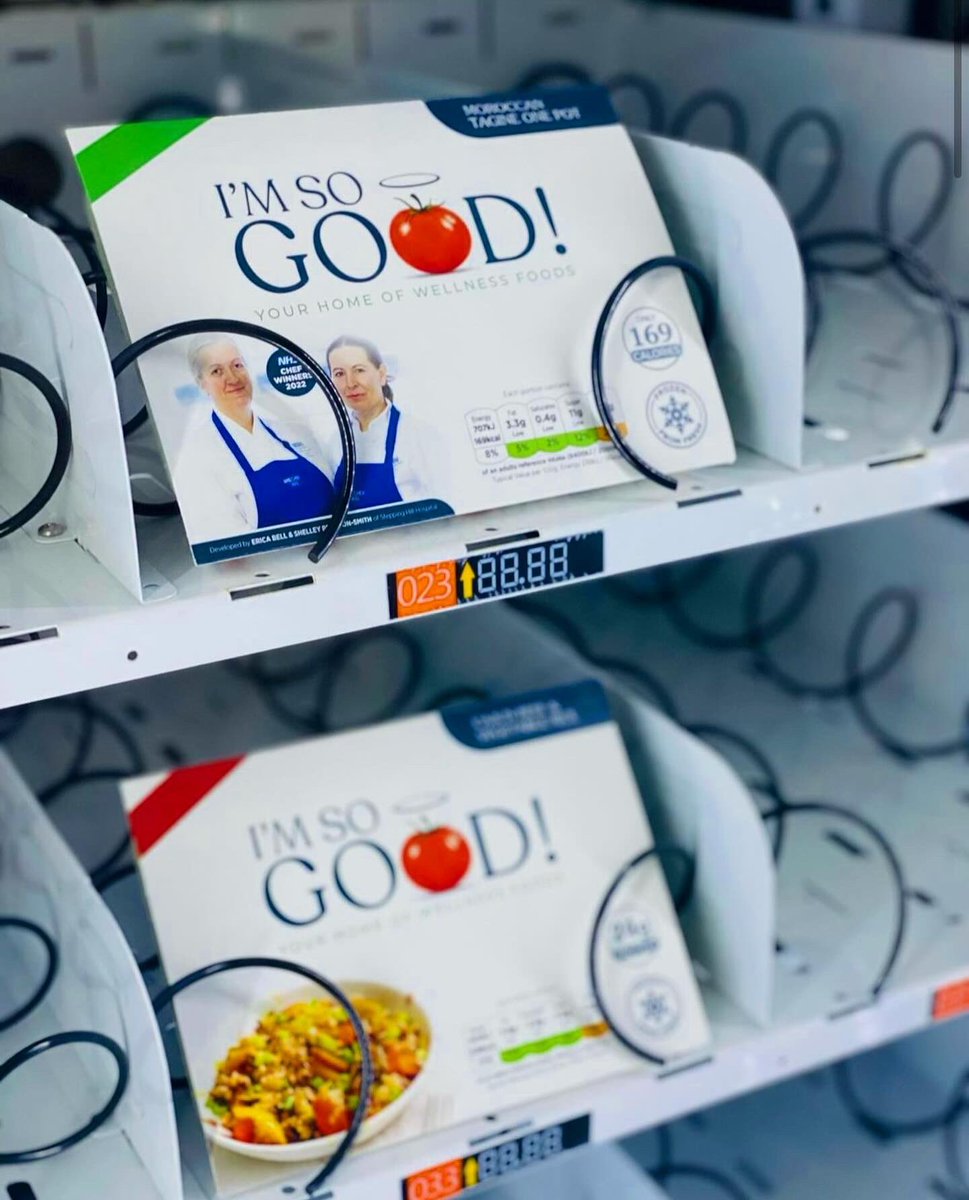 So great to see the logo we created for @imsogoodltd now in use on their packaging!

We also designed the adhesive vinyls for their vending machines which look fantastic