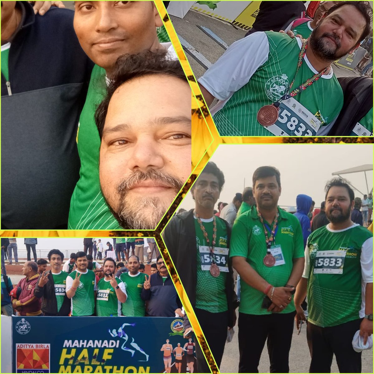 Privileged to be a part of mahanadi half marathon organised by SMC and our sambalpur District Administration