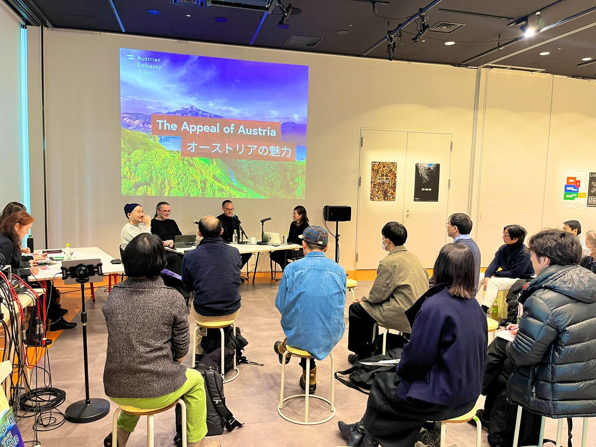 Arno Mitterdorfer (@arnomido) on Twitter photo Sapporo Intl. Art Festival <a href="/SIAF_info/">札幌国際芸術祭 / Sapporo International Art Festival</a> underscores transformative & engaging power of creativity for cities.
Focus on <a href="/ArsElectronica/">Ars Electronica</a> contributed to strengthening of ties btw. Austria & Hokkaido.
Happy to have encountered so many interesting & interested people!
🇦🇹♥️🇯🇵 Sapporo Intl. Art Festival <a href="/SIAF_info/">札幌国際芸術祭 / Sapporo International Art Festival</a> underscores transformative & engaging power of creativity for cities.
Focus on <a href="/ArsElectronica/">Ars Electronica</a> contributed to strengthening of ties btw. Austria & Hokkaido.
Happy to have encountered so many interesting & interested people!
🇦🇹♥️🇯🇵
