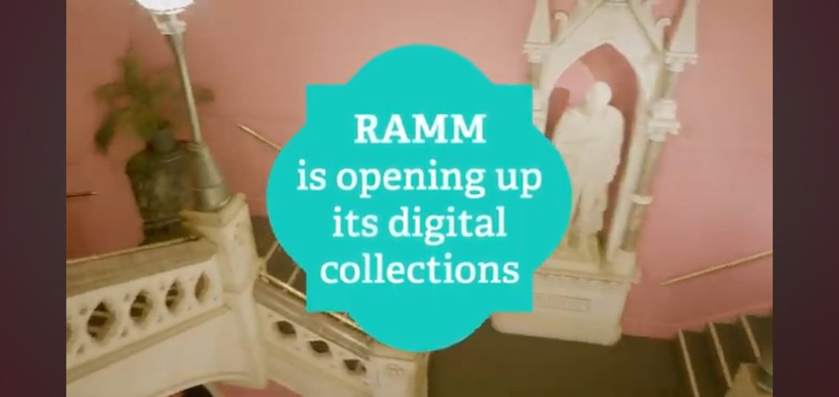 Very exciting news - in partnership with @UniofExeter GLAM-E Lab, RAMM's reproduction images are going open access! You can now use our public domain images for free. Watch the video announcement here >>> youtube.com/watch?v=4s6aG2… #wikimedia #openaccess