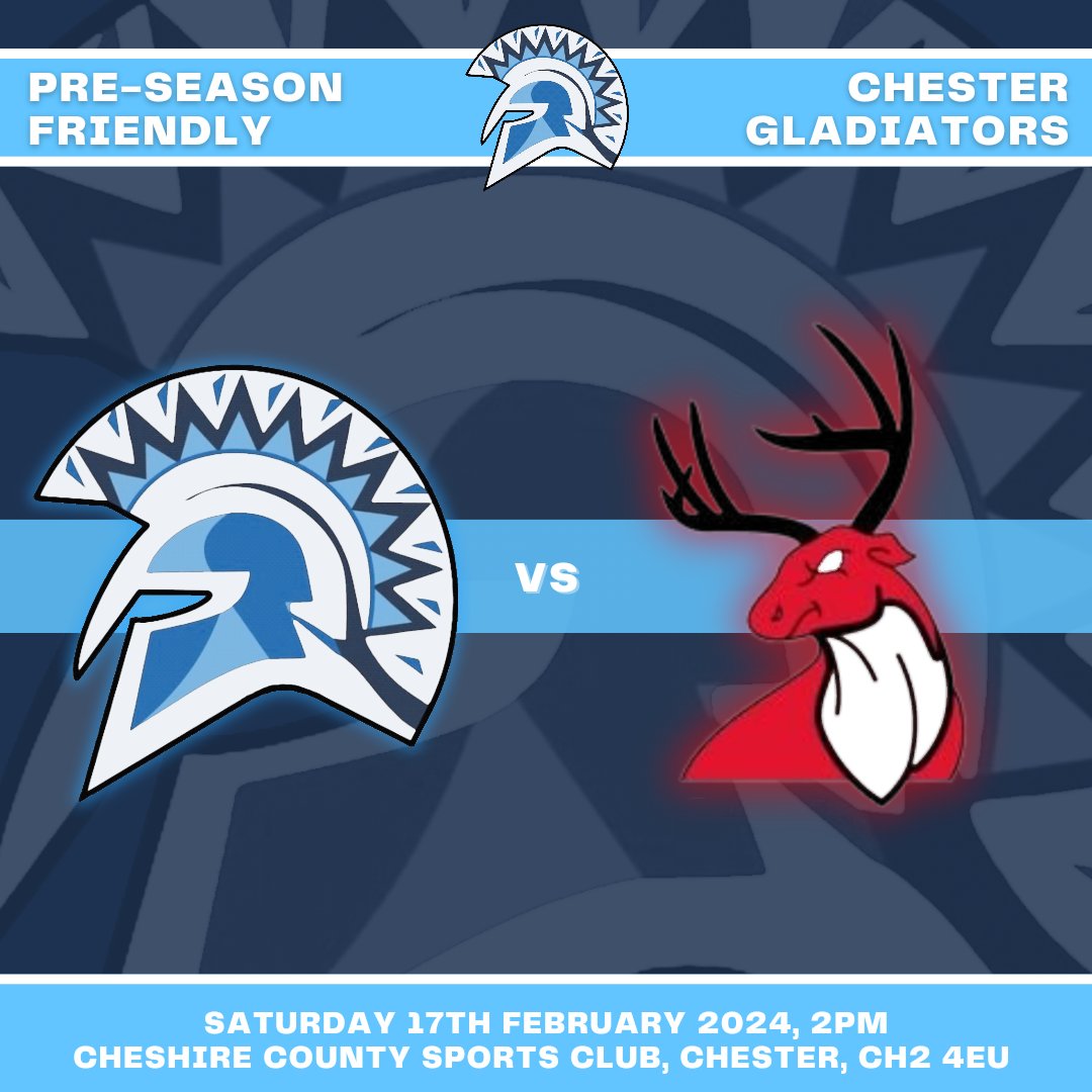 After a long winter break, we finally have our first hit out of the year as we take on @GarswoodStagsRL at @CheshireThe

We'll also be making a number of announcements and introducing you to the team behind the scenes of our Open Age team this week from 6pm tonight

#WeAreChester
