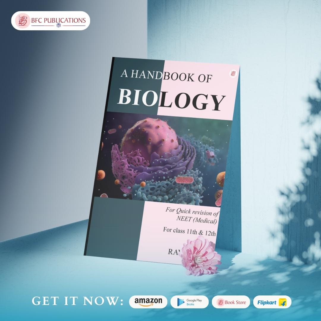 'A Handbook of Biology' by Ravi Singh (Author)
.
.
Amazon - amzn.eu/d/2kdYTJB
Flipkart - bit.ly/3SD79ql
Google Play - bit.ly/3wnQJuk
BFC Store - bit.ly/48jfXHI

#Ncertbiology #Neetprep #Medicalentrance #Biologysimplified #Writer #Author