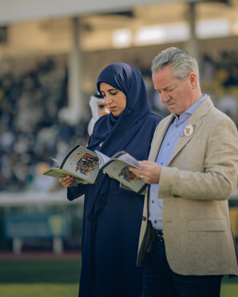 jarcOfficial's tweet photo. Jebel Ali Racecourse was honored by the presence of Her Highness Sheikha Hissa bint Hamdan bin Rashid Al Maktoum.

We are beyond thrilled to express our gratitude for her unwavering support to JARC! Her mere presence has brought a spark of brilliance and enlightenment to JARC. https://t.co/nF4f5KW5nq