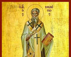 BoondockPilgrim's tweet photo. In the bustling streets of 4th century Antioch, amidst the echoes of theological debate, stood Meletius, a beacon of unwavering faith. Appointed Archbishop in 360, he found himself embroiled in a struggle that would define his life and leave an indelible mark on Christianity. https://t.co/ueF8FQg7kY