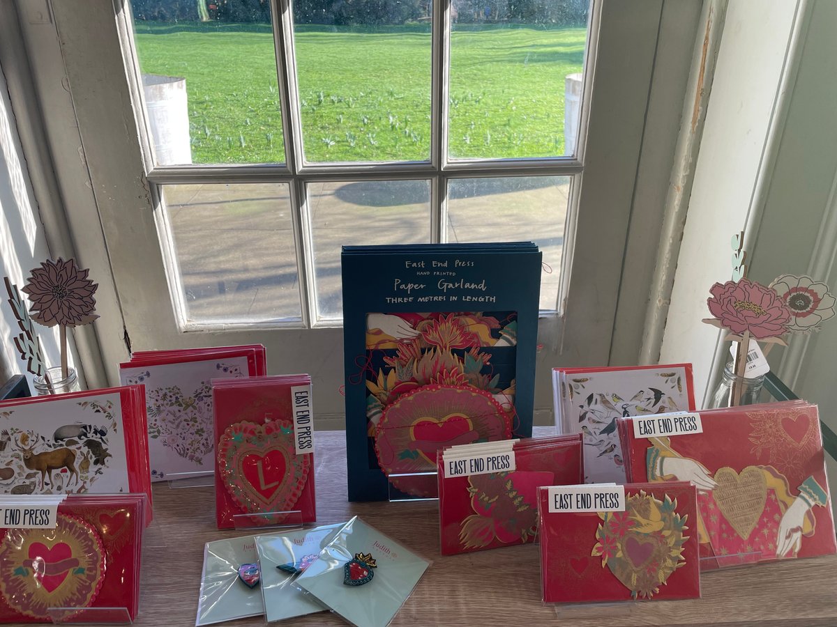 There's still time to find that perfect Valentine's card and gift. Our shop is open Saturday-Wednesday, 11-4pm and offers the perfect selection of artisan products from local artists and makers. strawberryhillhouse.org.uk/visit-us/shop/ #strawberryhill #strawberryhillhouse